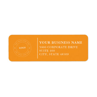Professional Business Logo Return Address Label