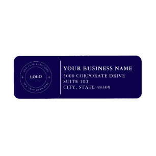  Professional Business Logo  Return Address Label