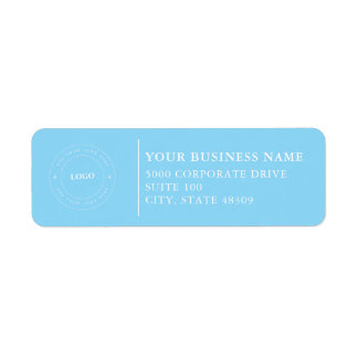 Professional Business Logo Return Address Label