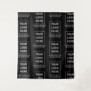 Professional Business Logo & Text Company  Black Tapestry