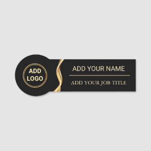 Professional Business Magnetic Logo Name Tag 