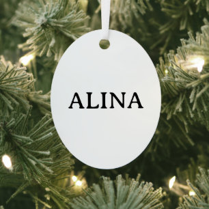 Professional Business Metal Oval Tree Decoration