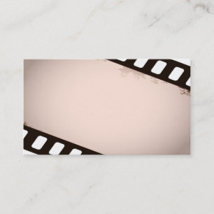 professional but unique movie business card temp