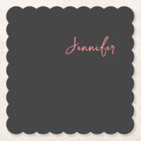 Professional Calligraphy Name Minimalist Plain