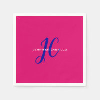 Professional Calligraphy Script Monogram Girly