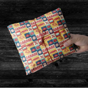 Professional Car Repairman Iconic Designed Tissue Paper