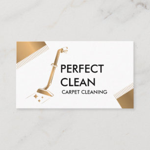 Professional Carpet Cleaning and Floor Cleaning B Business Card
