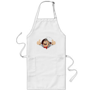 Professional Cartoon Chef Cooking Apron