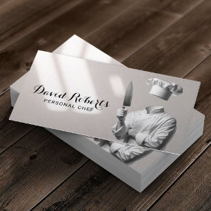 Professional Chef Creative Cook Catering  Business Card