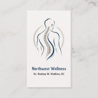 Professional Chiropractic Health Centre Business Card