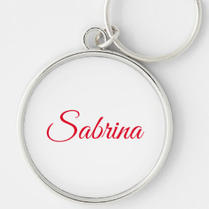 Professional classical handwriting name custom key ring