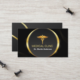 Professional Classy Medical Doctor Clinic Calling Card