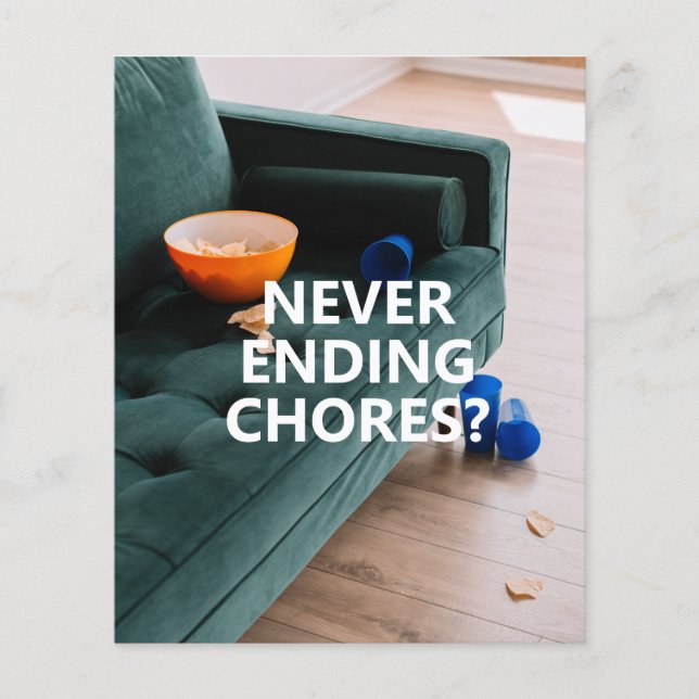 Professional Cleaning service Flyer Brochure  (Front)