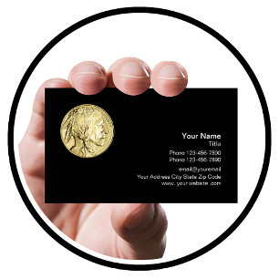 Professional Coin Collector Business Card