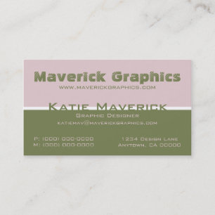 Professional Colour Duos Business Card