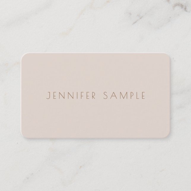 Professional Colour Harmony Modern Template Luxury Business Card (Front)