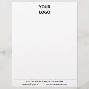 Professional Company Letterhead Template with Logo