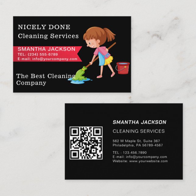 Professional Construction Handyman Carpenter Tools Business Card (Front/Back)