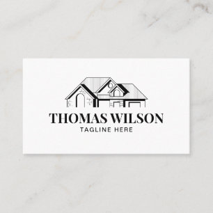 Professional Construction Handyman Carpenter Tools Business Card