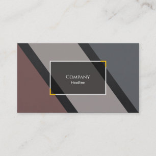 Professional Consultant Business Card