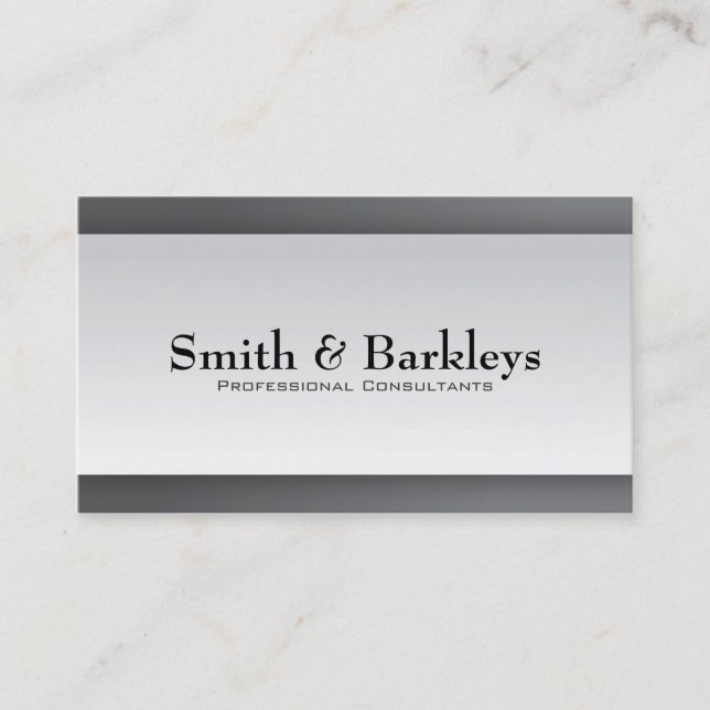 Professional Consultant - Business Cards (Front)