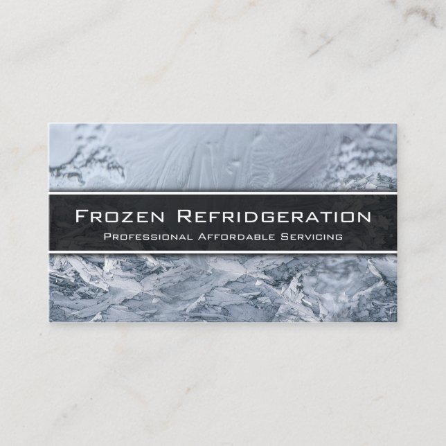 Professional Cooling Servicing - Business Card (Front)