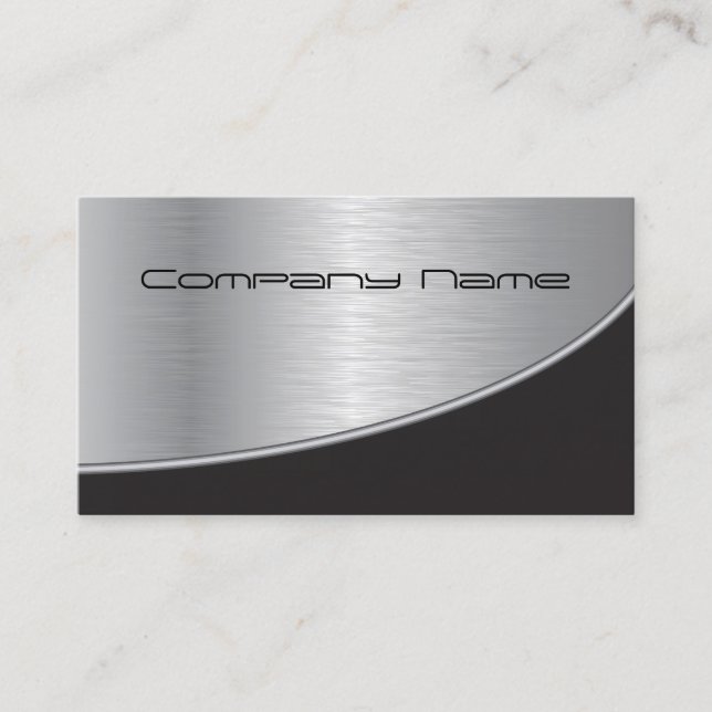 Professional Corporate Business Card (Front)