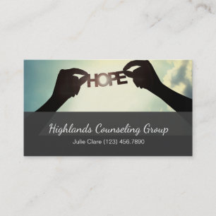 Professional Counseling Group Life Coach, Business Card