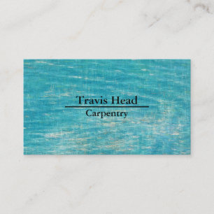 Professional Create Your Own Wooden Carpenter  Business Card