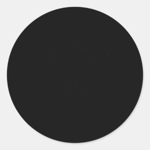 Professional Crop Duster F Classic Round Sticker