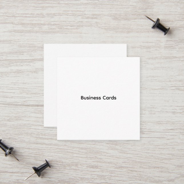 Professional Custom Business Calling Card (Front/Back In Situ)