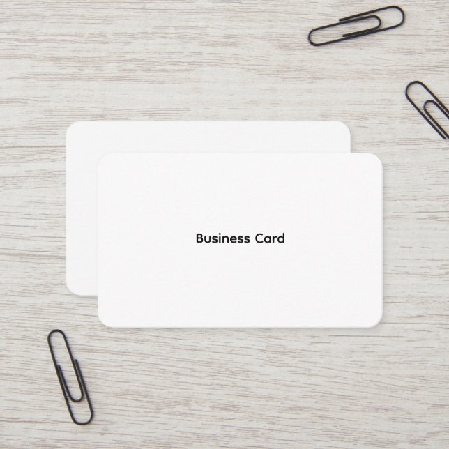 Professional Custom  Business Card (Front/Back In Situ)