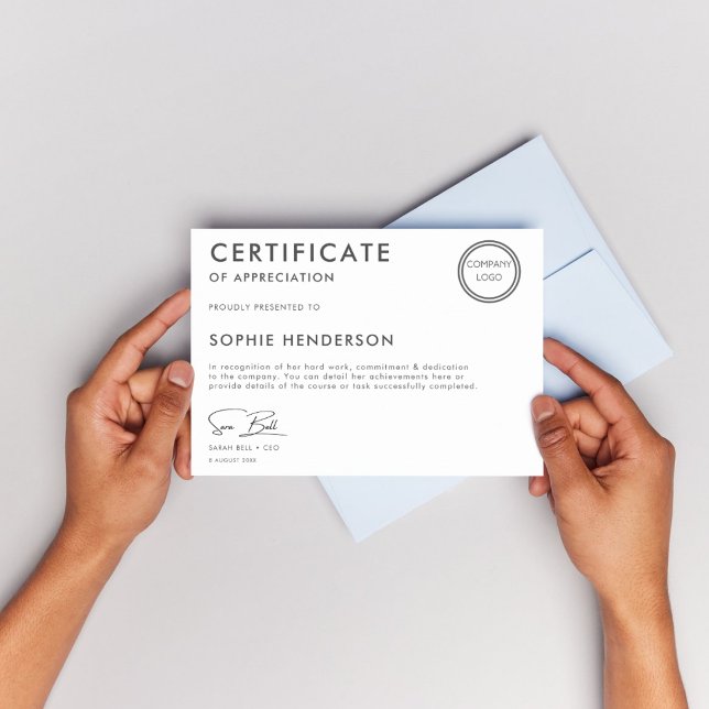 Professional Custom  Business Certificates (Creator Uploaded)