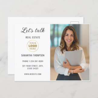 Professional Custom  Business Holiday Postcard