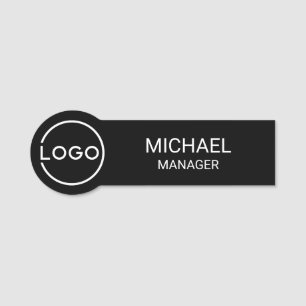 Professional Custom Business Logo Name Tag