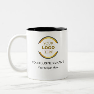 Professional Custom Business Two-Tone Coffee Mug