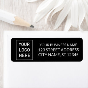 Professional Custom Company Logo Business Black   