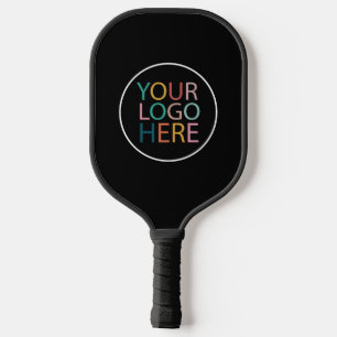 Professional Custom Company Logo Business Black Pickleball Paddle