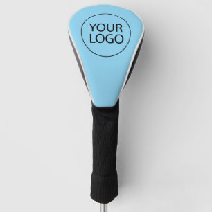 Professional Custom Company Logo Business Blue Golf Head Cover