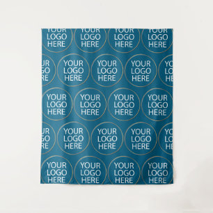 Professional Custom Company Logo Business Tapestry