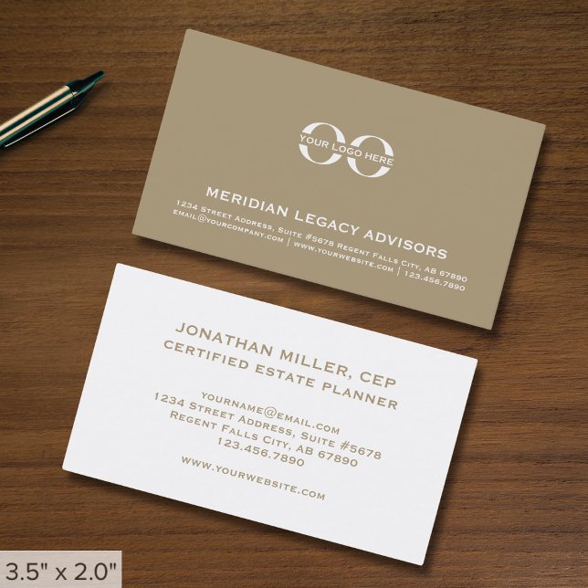Professional Custom Logo Business Card (Creator Uploaded)