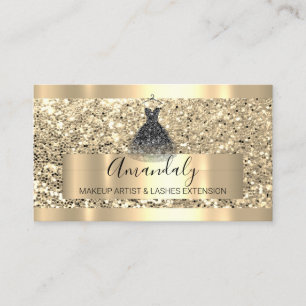 Professional Custom Logo Dress Fashion Stylist Business Card