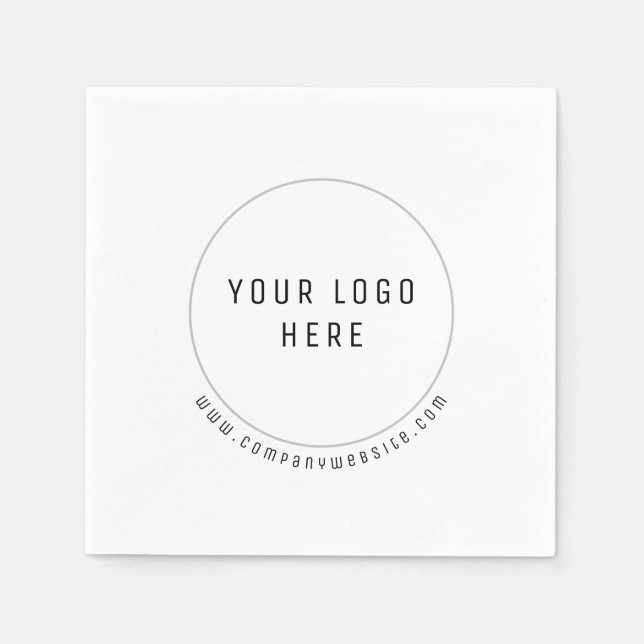 Professional Custom Logo Napkin (Front)