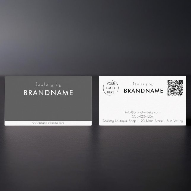 Professional Custom Logo QR-code Business Card (Creator Uploaded)