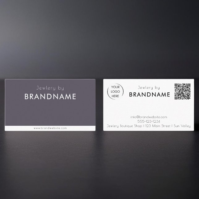 Professional Custom Logo QR-code Business Card (Creator Uploaded)