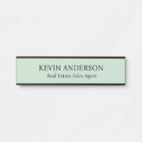 Professional Custom Name Plate Office Door Sign