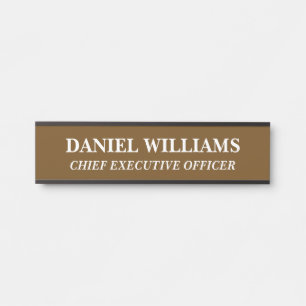 Professional Custom Name Plate Office Door Sign
