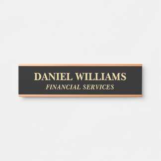 Professional Custom Name Plate Office Door Sign