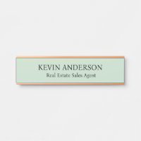 Professional Custom Name Plate Office Door Sign
