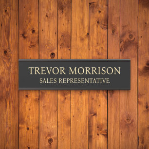 Professional Custom Name Plate Office Door Sign